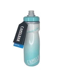 New Camelbak Podium Chill Insulated Water Drinks Hydration Bottle 620ml Teal - Picture 1 of 5