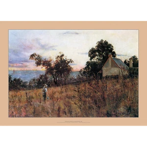 Frederick McCubbin Art Print - 'Winter Evening Hawthorn' 1886 - 3 sizes poster - Picture 1 of 5