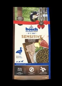 Bosch 1kg Sensitive Ente & Kartoffel Hundefutter Trockenfutter - Bild 1 von 1