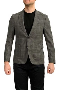 Hugo Boss Men's "Nobis4" Slim Fit Silk Wool Sport Coat Blazer US 38S IT 48S - Picture 1 of 6