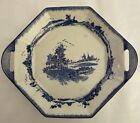 Vintage Royal Doulton Norfolk Pattern Small Octagonal Serving Platter Plate Dish