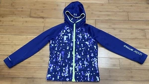 Under Armour Infrared Storm 1 City Lights Hooded Jacket Girls Size Large - Picture 1 of 9