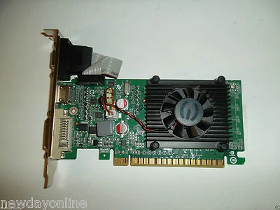 EVGA GeForce 8400 GS PCIe 2.0 x16 Video Card 512MB DVI HDMI VGA 512-P3-1300-LR - Image 1 of 4