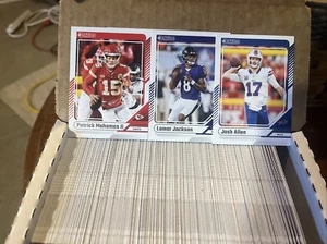 🏈2024 Panini Donruss Football Complete Base Set 1-300 Mahomes Allen Jackson 🏈 - Bild 1 von 1