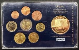 lituania lietuva  set 1 cent 2 €2015 + medal europe 2003 - Picture 1 of 2