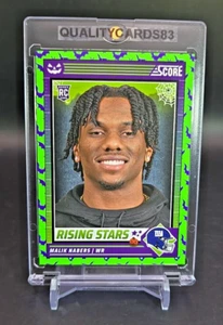MALIK NABERS ROOKIE CARD SCORE RC WITH CASE NFL NEW YORK GIANTS - Picture 1 of 5
