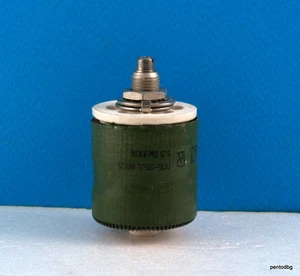 POTENCIÓMETRO DE ALAMBRE DE CERÁMICA 25W 3.3 OHM PPB-25D HECHO MILITAR SOVIÉTICO - Imagen 1 de 8