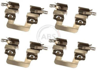 A.B.S. Zubehörsatz Scheibenbremsbelag 1766Q für AUDI A4 A5 B8 A6 8T3 Q5 8K2 8K5 - Bild 1 von 4