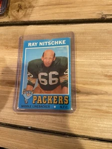 1971 Topps - Ray Nitschke #133 - Imagen 1 de 2