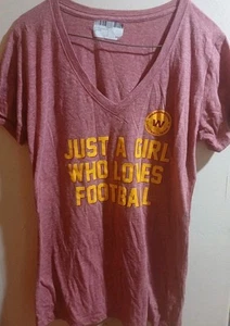 Washington Commanders Football NFL Team Damen Kurzarm Shirt Medium - Bild 1 von 4