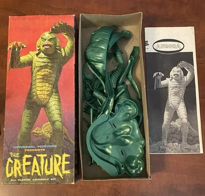 Aurora 1963 #426-98 The Creature Model Kit Complete - Image 1 of 4
