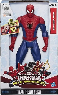 Marvel Ultimate Spider-Man Web Warriors Titan Hero Tech Electronic...  Foto 1 de 4