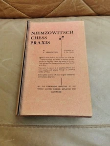 Ein Niemzowitsch Schach Praxis Buch 1936 sehr selten - Bild 1 von 5