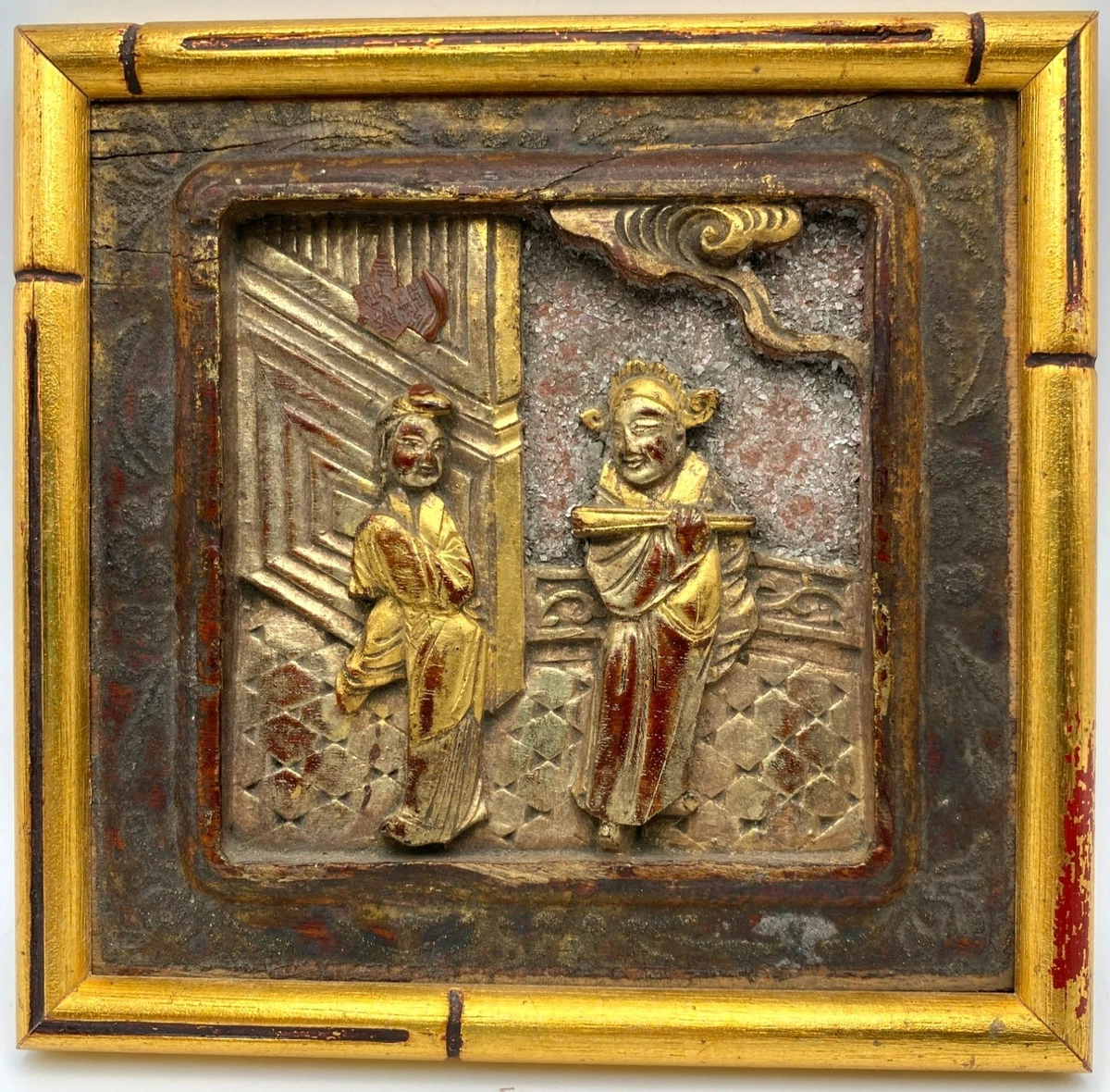 黄金木制中国古董| eBay