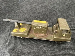 Vintage Nylint N-2400 Pressed Steel Electronic Cannon Toy Truck NOT WORKING - Picture 1 of 17