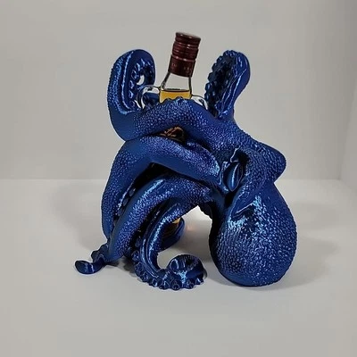 Porta-garrafa Kraken Rum polvo display - 750ml - Garrafas de vinho de até 3,5 polegadas - Imagem 1 de 4