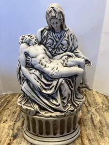 Pietà Vintage Siciliana Oro Eva Sud Morolo Italia Pat. Statua decanter in sospeso - Foto 1 di 6