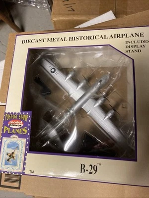 NIB Model Power Postage Stamp Planes 5388 B-29 Superfortress With Stand - Image 1 of 3