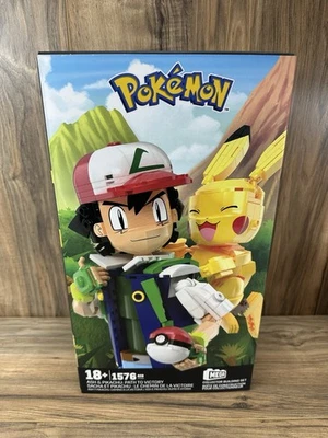 Pokémon MEGA Collector Building Set - Ash & Pikachu: Path to Victory - Image 1 of 4