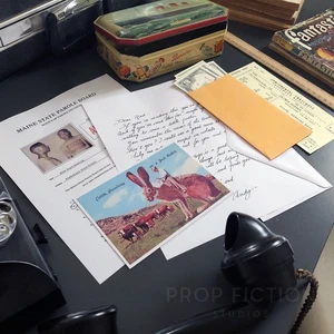 Shawshank Redemption - Red’s Postcard / Parole Form / Prop Letter Replica Set - Picture 1 of 6