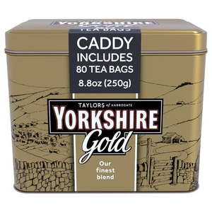 Taylors of Harrogate Yorkshire Gold Tin, 80 bolsitas de té (el embalaje puede variar) - Imagen 1 de 4