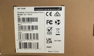 NEU IM KARTON - Yealink T54W IP VOIP POE Display Telefon - unbenutzt/nicht zugeordnet - Bild 1 von 1