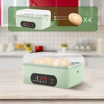 Hühnereier-Inkubator-Brutgerät, Leise Brutmaschine Für Papageien, Gänse, - Bild 1 von 4