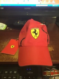 FERRARI CAR ONE SIZE FITS ALL BASEBALL CAP GENUINE - Picture 1 of 3