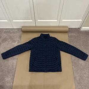 BEN SHERMAN - Men's Blue Quilted Lightweight Puffer Jacket -Size Medium Pre-Worn - Picture 1 of 22