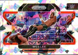 Panini Prizm WWE 2022 - Cracked Ice Parallel #14 Wes Lee - Foto 1 di 2