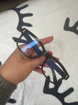 TECH-LINE-DIRECT FASHION ACCESSORIES Herren Damen klare Gläser quadratisches Gestell Vintage Retro Mode Geek Brille