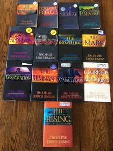 LEFT BEHIND BOOK LOT #1-12 + The Rising by Tim LaHaye Jerry Jenkins - Picture 1 of 6