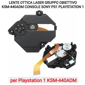 LENTE OTTICA LASER GRUPPO OBIETTIVO KSM-440ADM CONSOLE SONY PS1 PLAYSTATION 1 - Foto 1 di 5
