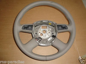 Audi A6 A8 Original Steering Leather New 4F0419091DK 1ZH Heated Multifunction - Picture 1 of 4