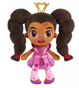 Disney Junior Alice's Wonderland Bäckerei 8,5 Zoll Prinzessin Rosa kleine Plüschpuppe neu mit Etikett - Bild 1 von 4