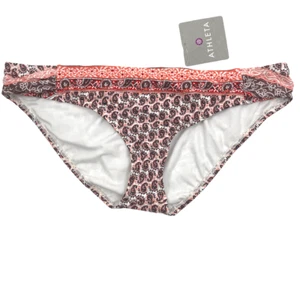 Athleta Bikini Bottom Women's XL Bells Beach Melsun Paisley Multicolored NWT - Picture 1 of 9