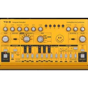 BEHRINGER TD-3 AM yellow sintetizzatore e sequencer analogico per produzione NEW - Imagen 1 de 5