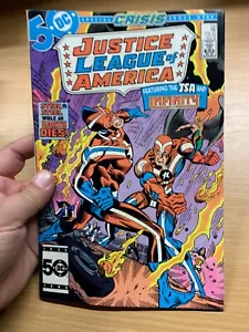 DC COMICS JUSTICE LEAGUE OF AMERICA #244 NOV 1985 (NM) COMIC (LL) - Picture 1 of 8