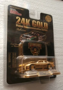 NASCAR 50TH ANNIVERSARY "24K" #33 Diecast 1:64 Gold SCHRADER - Picture 1 of 3
