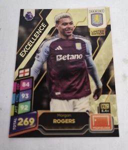 Tarjeta Panini Adrenalyn XL Plus Morgan Rogers Excellence 2025 - Imagen 1 de 1