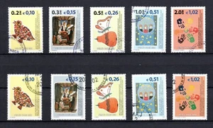 Kosovo 2001/02 Set Sellos Paz en Kosovo (Michel 6/15) Bonito Usado - Imagen 1 de 1