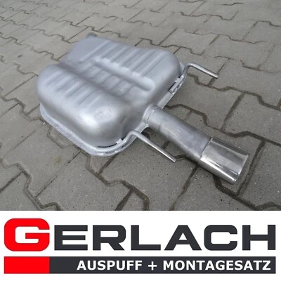 Pot d'échappement pour Opel Vectra C 1.6 1.8 2002-2009 silencieux *627 - Photo 1/4
