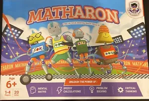 Family Fun with Yuka Champs: Matharon Game for Kids Age 6-12 - Travel-Friendly - Picture 1 of 2