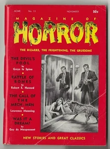 Magazine of Horror #11 (Nov 1965) Howard, La Spina, de Maupassant, Manning, Hoch - Picture 1 of 3