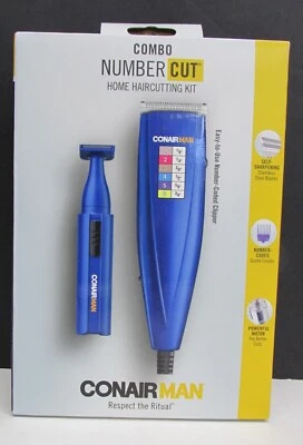 Conair Man Combo Number Cut Home Haircutting Kit New in Box -A3 - Image 1 of 2