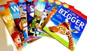 8x Level 1 & 2 Scholastic Paperback Learning Books - Bild 1 von 4