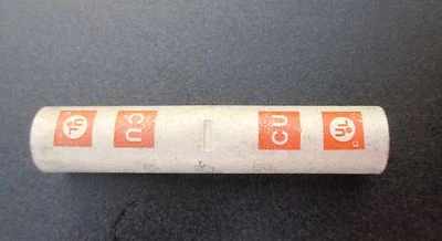 Empalme de compresión de barril largo de cobre Morris 3/0 naranja 94524 Foto 1 de 4