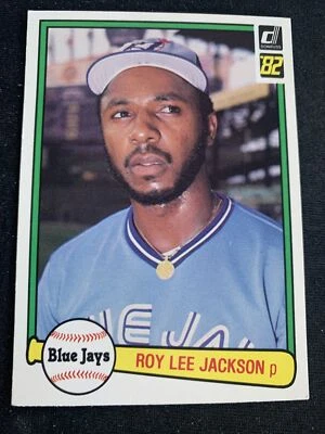 1982 Donruss Baseball #541 Roy Lee Jackson Toronto Blue Jays NmMt Free Shipping! - Image 1 of 2