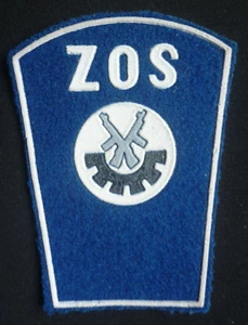 COMMUNIST POLAND CIVIL DEFENCE SERVICE ARM PATCH PROTECTION SERVICE. - Picture 1 of 1