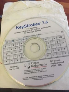 KeyStrokes 3.6 For Mac OS X disc only - Picture 1 of 3